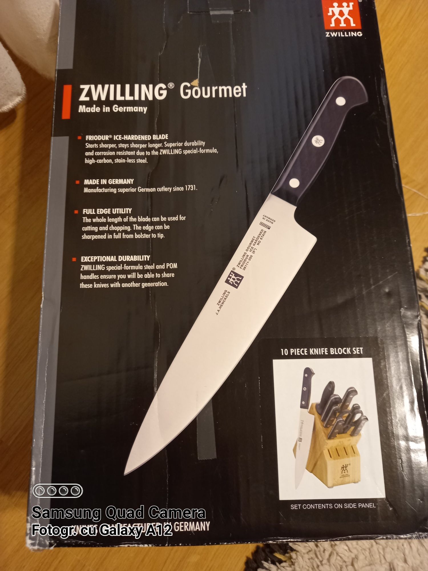 Set cuțite  profesionale 10 piese Zwilling  Solingen