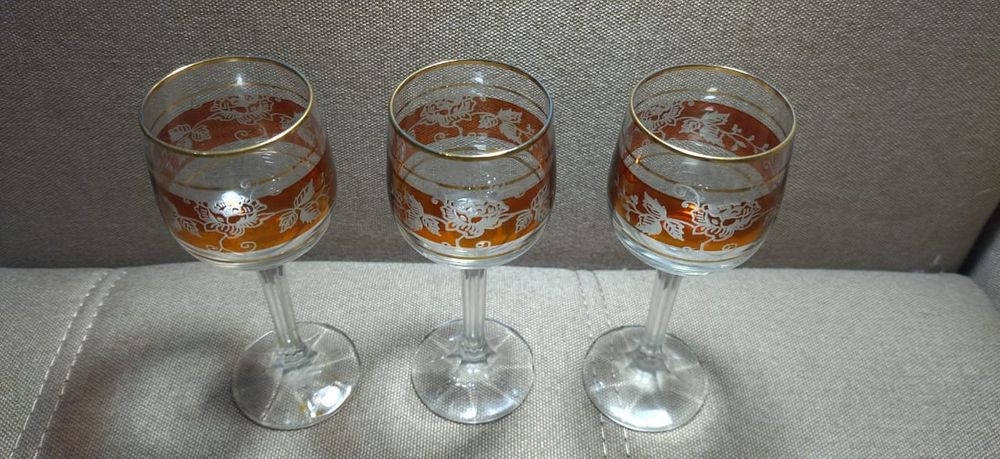 Бокалы хрустальные