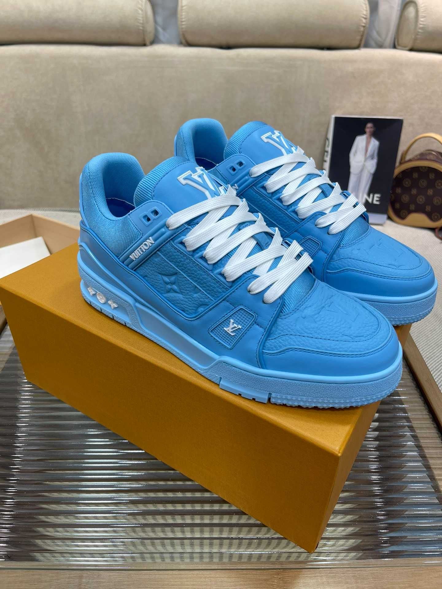 Adidasi Louis Vuitton Trainers Calitate Premium