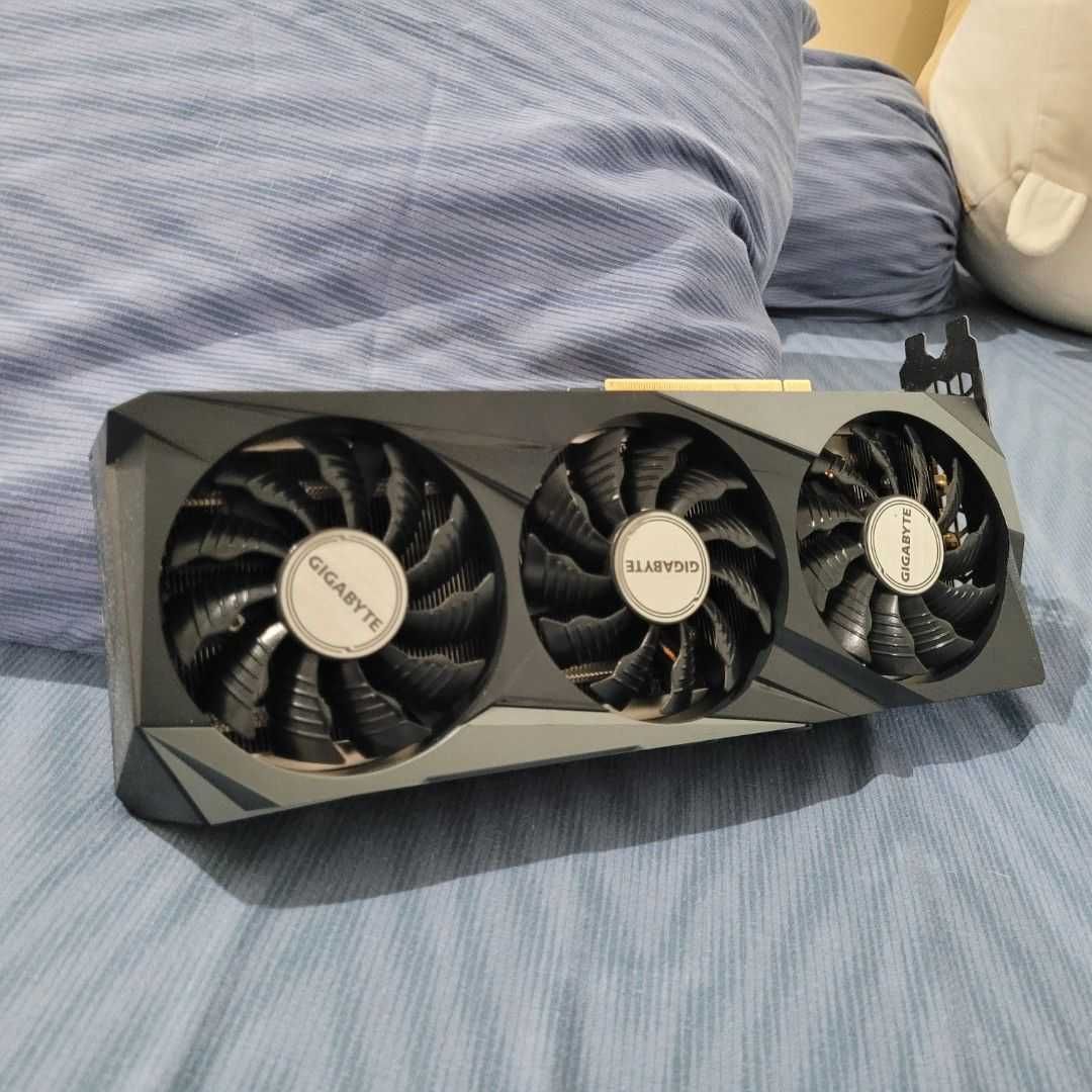 Placa Video RTX 3070 Ti Gigabyte Gaming OC Sigiliu RGB 8GB 3X