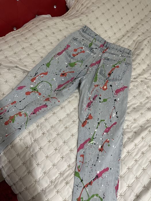 Напръскани дънки Little black dress S-M размер