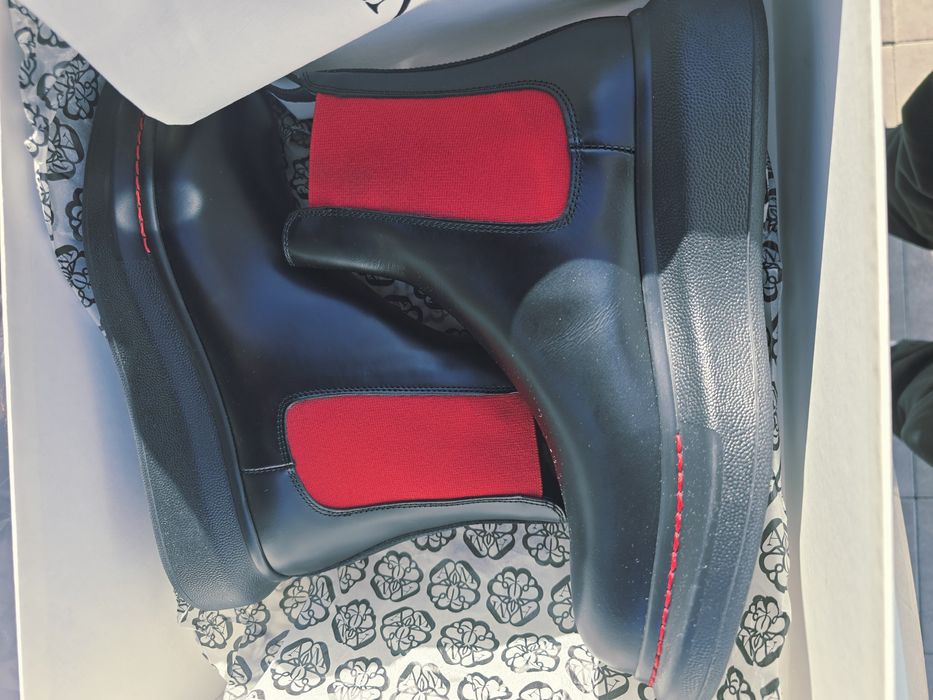 Ghete din.piele Alexander mcqueen