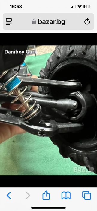 RC количка Hosim ZENO X15 1:10 безчеткова, 4x4, Off Road