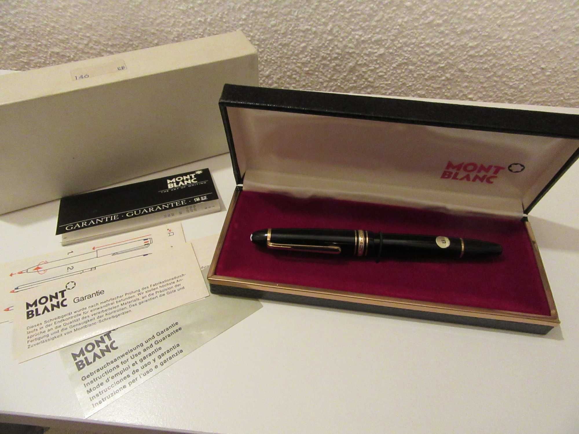 Stilou Mont Blanc Meisterstuck 146 EF Penita de aur 14K NEFOLOSIT 1970