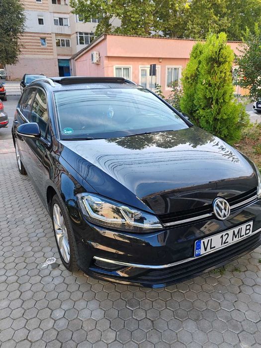 Vând vw golf 7 facelift 2.0tdi euro6 fara adblue/panoramic/2019/Matrix