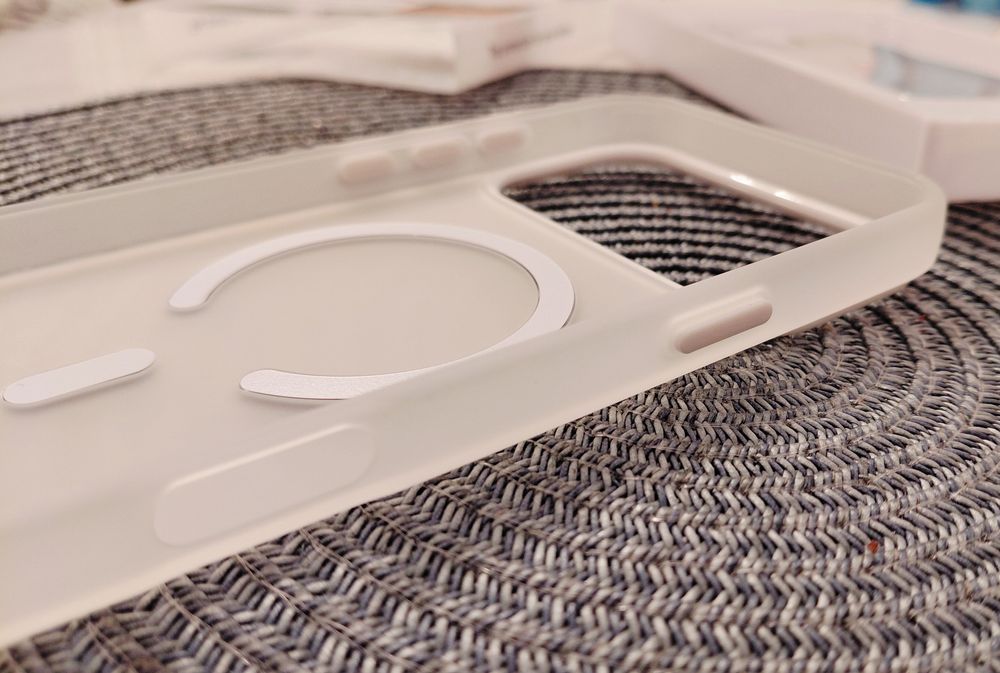 Husa MagSaffe Ultra Hybrid iPhone 17 Pro Max,cu folie sticla inclus!