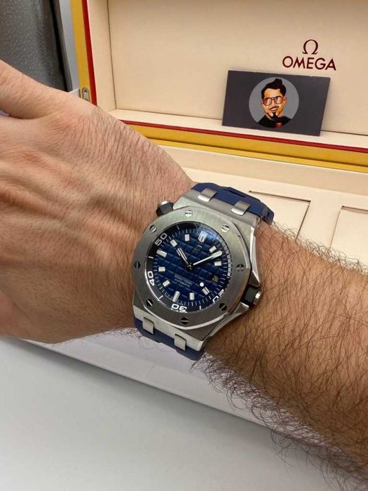 audemars piguet offshore diver синьо