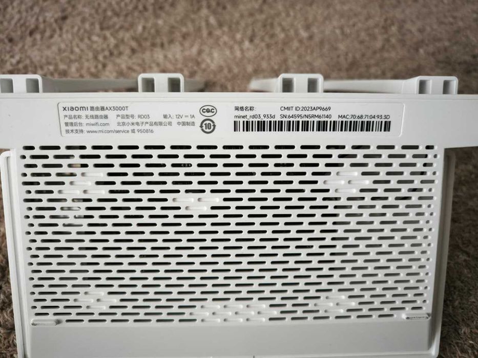 Роутер Xiaomi ax3000t новый