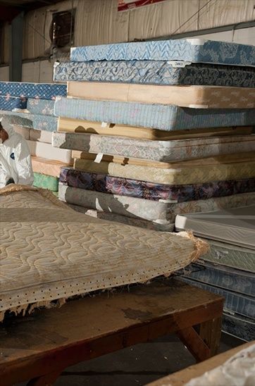 Утилизация старых матрасов