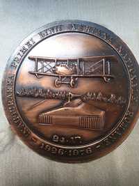 Medalie - Inaugurarea primei linii aeriene nationale romane
