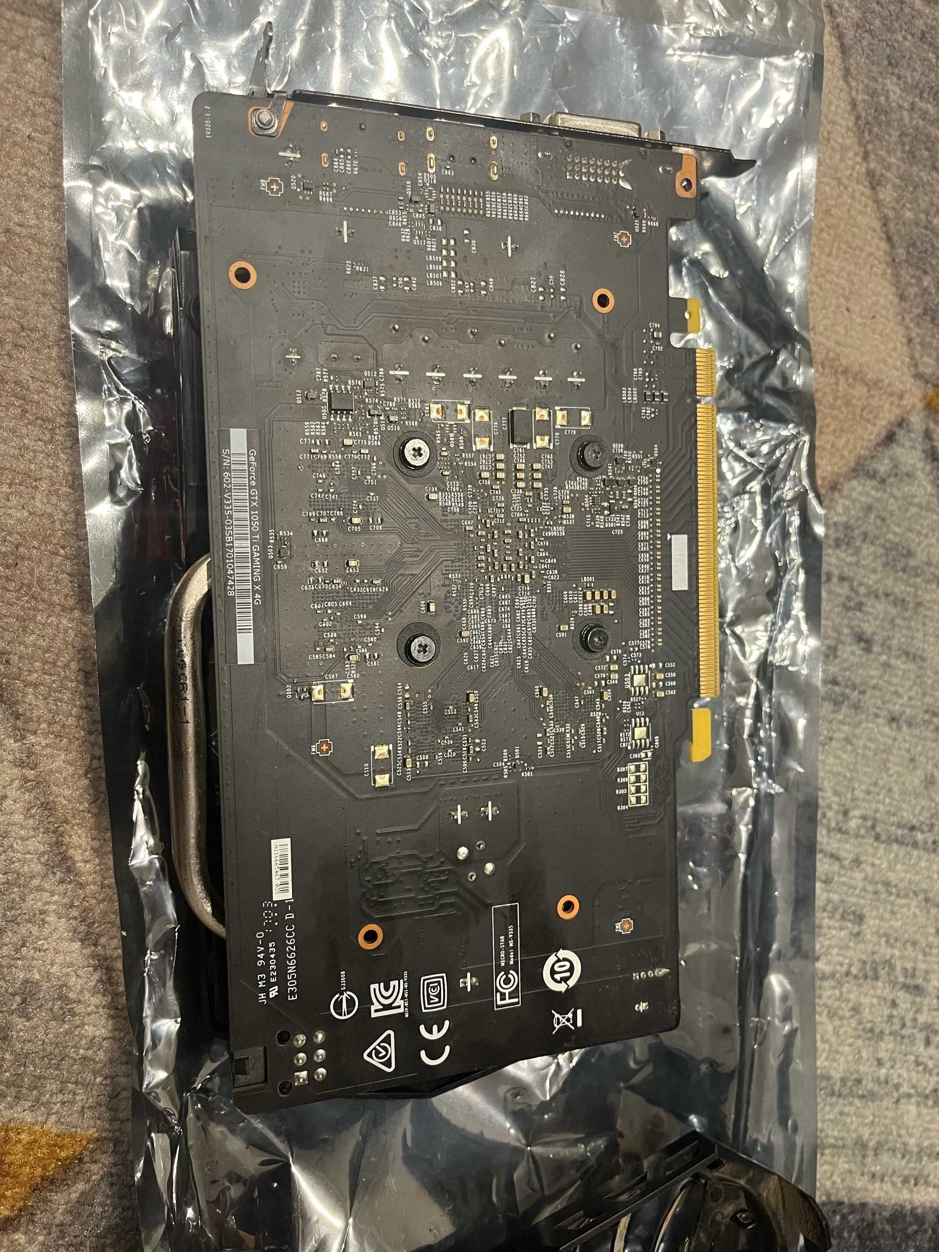 Видеокарта MSI GeForce GTX 1050 Ti GAMING X