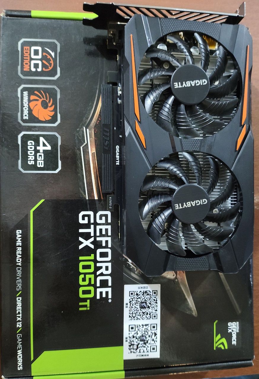 Видеокарта Geforse GTX 1050 Ti