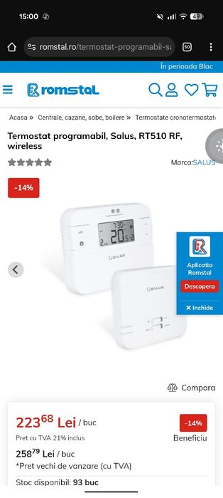 Centrala BOSCH tronic heat 3500 cu garanție