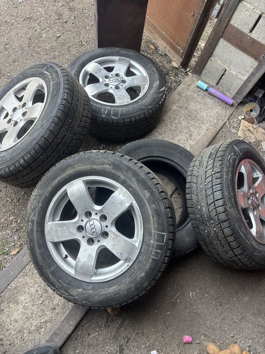 Шины 205/65/15 с дисками Ауди, т 4, мерседес