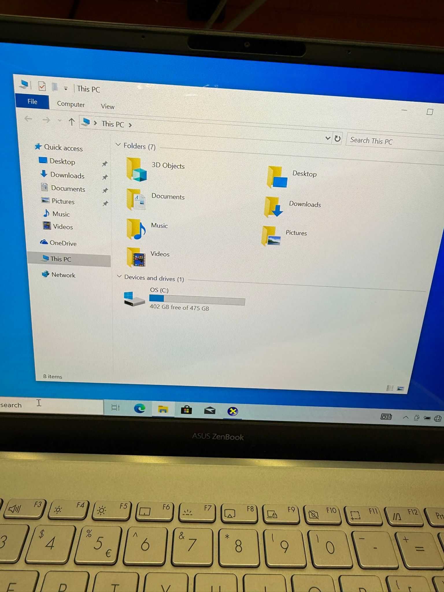 HOPE AMANET  P2- Asus ZenBook UX325EA  / I5 GEN 11 / 8GB RAM /