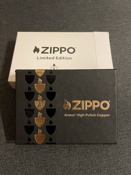 Zippo 46171 Armor Solid Copper Pre-Production