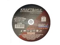 Disc debitat metal 230mm , set 25buc , Kraft&Dele KD1996