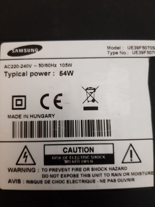 Tv Samsung100cm non smart