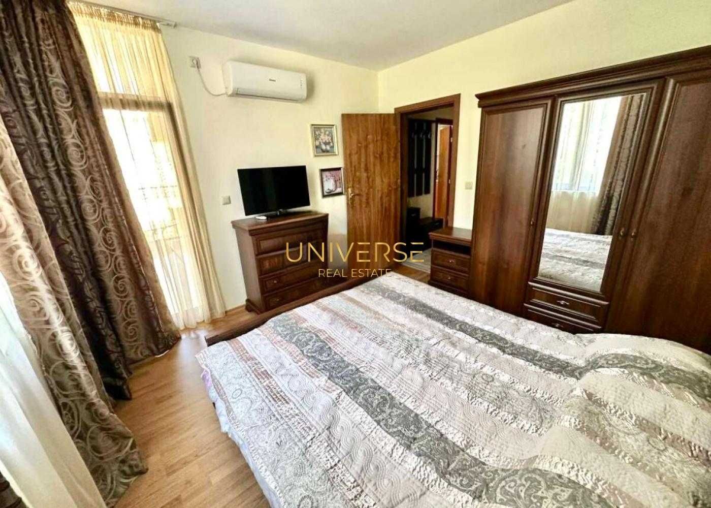 Апартамент 1+1 в целогодишния комплекс кв. Чайка, в Слънчев бряг.#4901