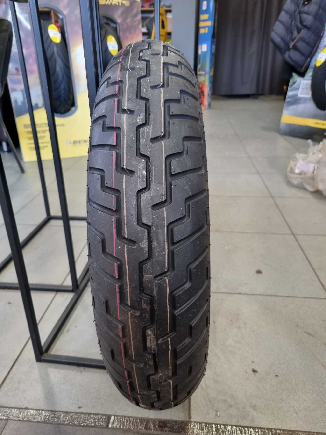 150/80-16 Dunlop D404 с бял кант 1 бр. нова гума за мотоциклет