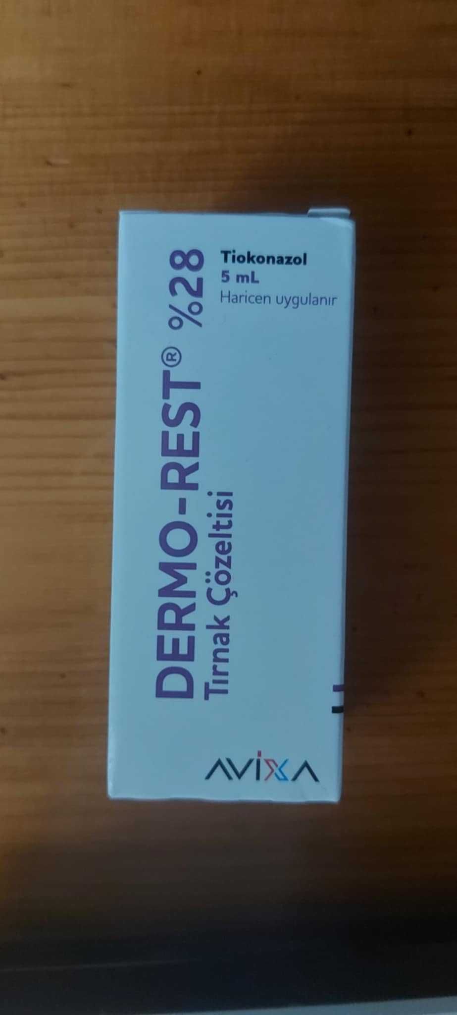 DERMO-REST 28% Лак против гъбички по ноктите