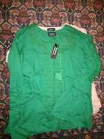 Bluza din viscoza verde