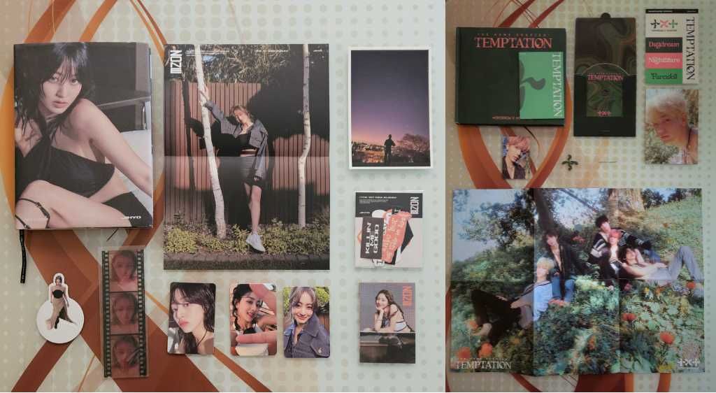 K-pop албуми [ENHYPEN, TWICE, Stray Kids, Tomorrow X Together, Jihyo]