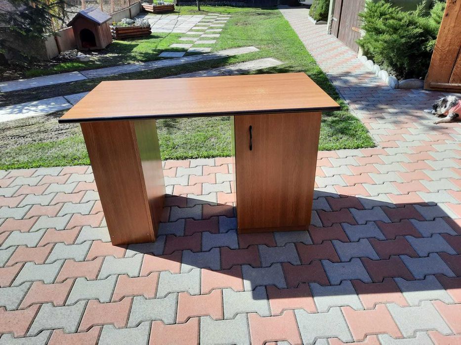 Birou pentru calculator cu rafturi 120x67x75