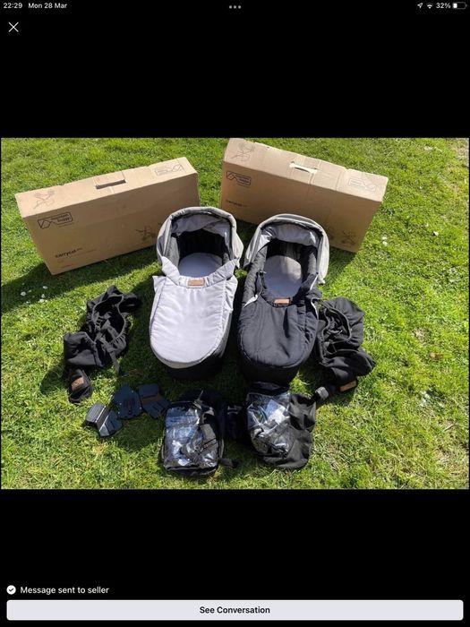 carucior gemeni  mountain buggi duet