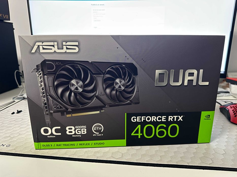 Placa video  ASUS RTX 4060 Dual EVO OC Edition 8GB GDDR6 *Garantie*