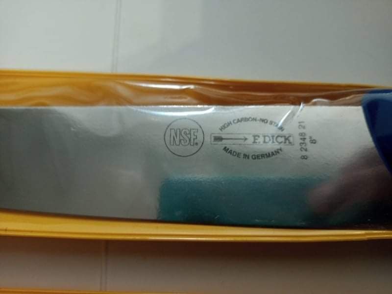 Професионален нож за месо клане дране месарски обезкостявне F. DICK