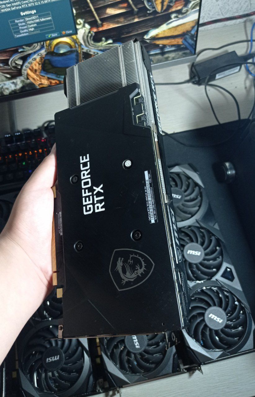 Rtx 3070 8gb msi ventus