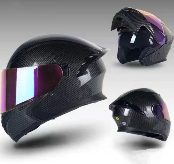 Новые мотошлемы для мопеда