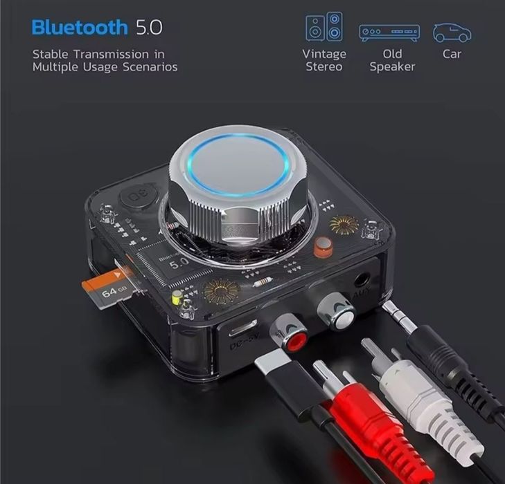 Receptor Bluetooth cu sunet 3D Hi-Fi pentru muzică de calitate