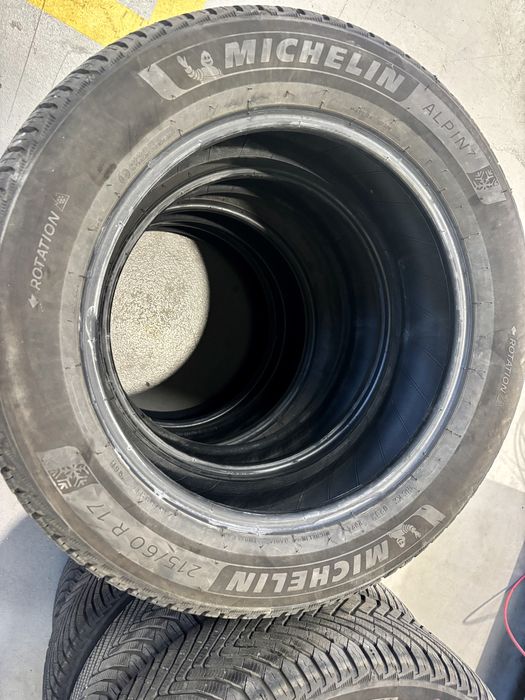 Vand 8 anvelope iarna Michelin Alpin 7