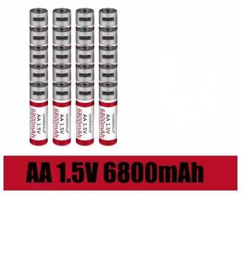 Презареждаема  Батерия АА 1,5V lithium 6800 mAh зареждане USB C