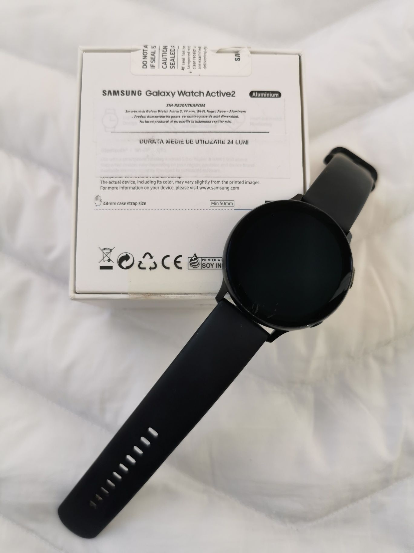 Samsung Galaxy  Watch Active  2  Aluminum - Aqua Black  44 mm