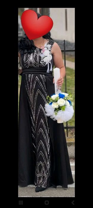 Rochie ocazie cu trenă