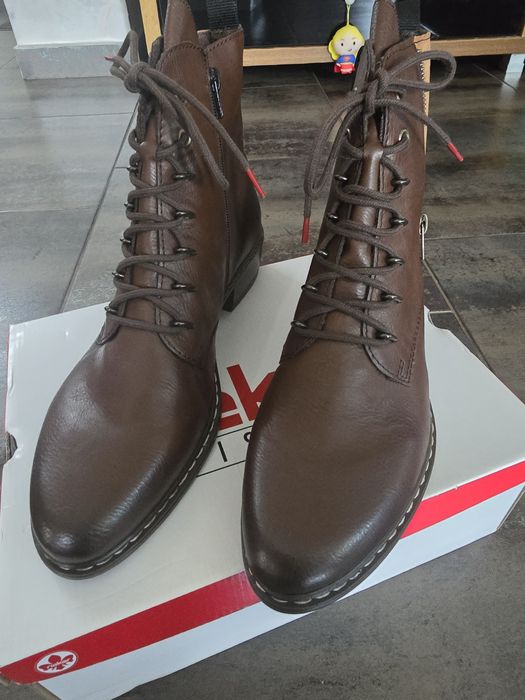 Botine Rieker Y0800-24 Noi in cutie