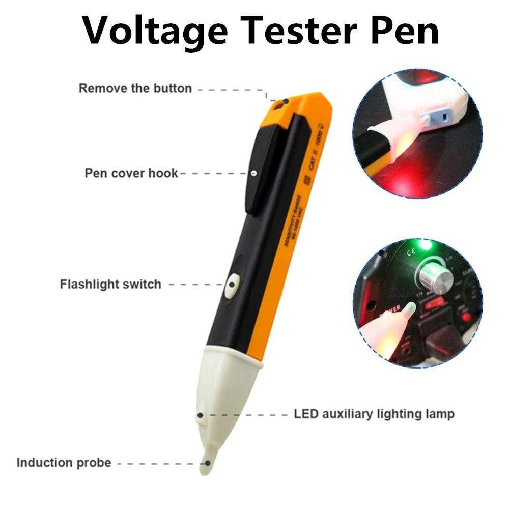 Lampa Tester Detector de tensiune sau curent NON-CONTACT