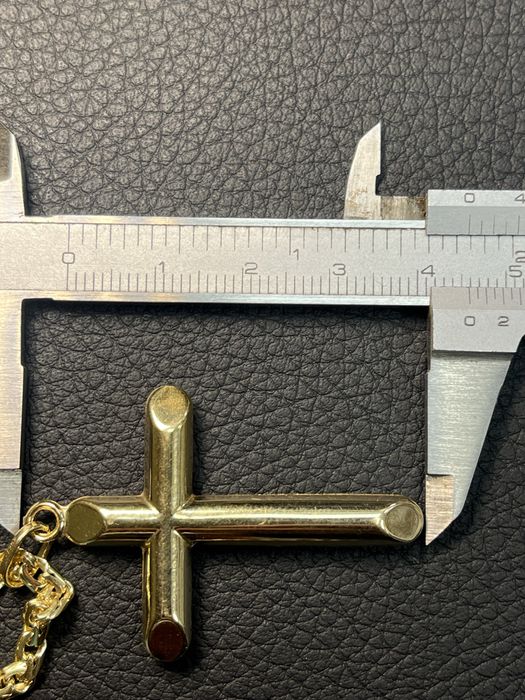 Златен Ланец кръст синджир krast ланче 14 к 585 gold zlato lanec lance