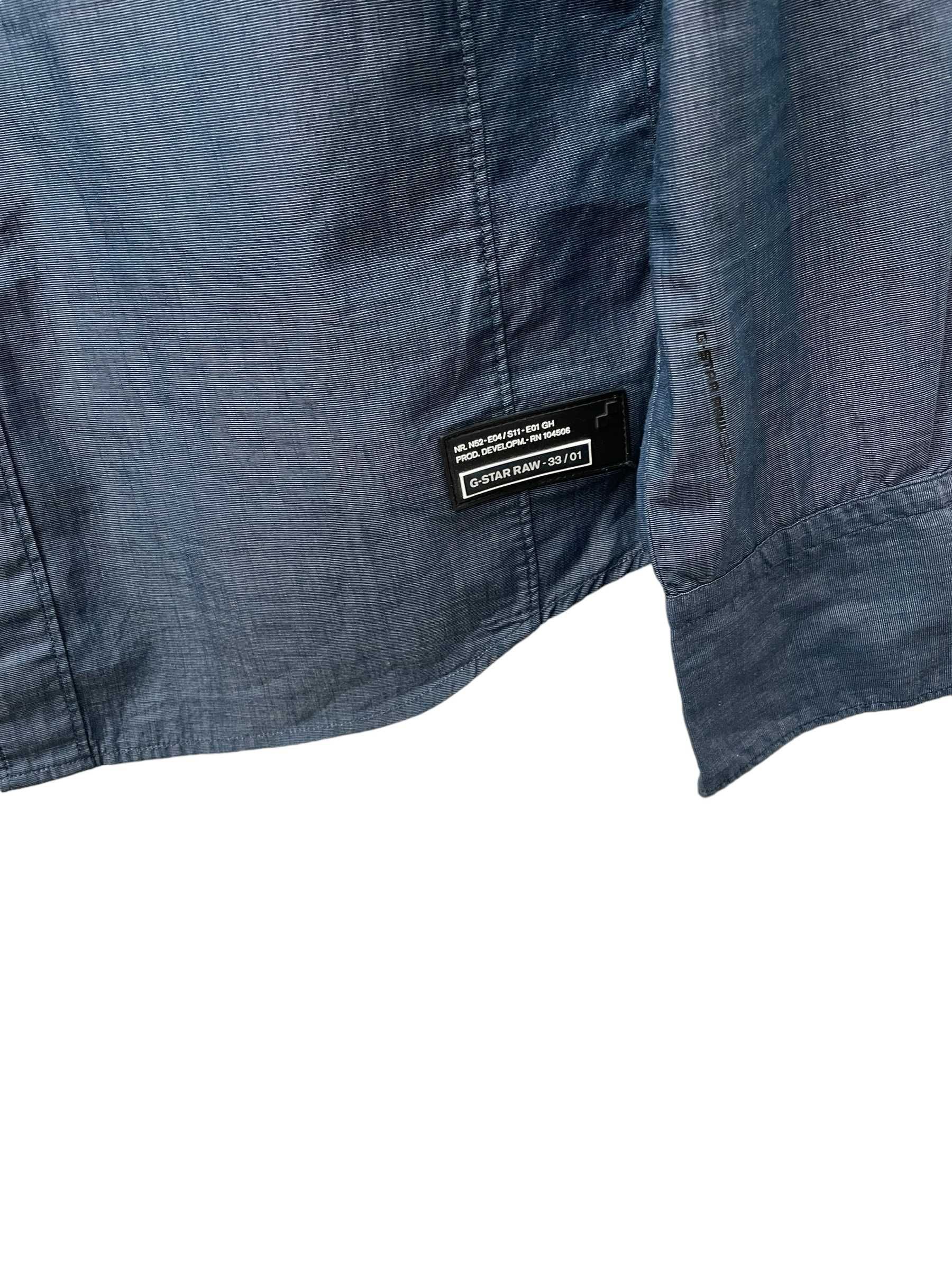 G-STAR размер S мъжка риза с дълъг ръкав синя дънкова