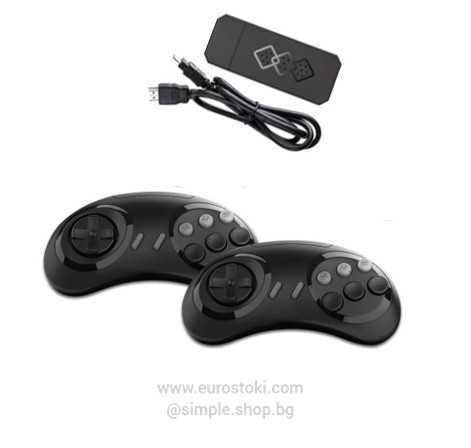 Игрова конзола Mineup SG800 Retro 4K Game Stick, безжична