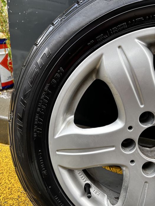 Оригинални джанти Mercedes 16” 7.5J ET35 + летни гуми