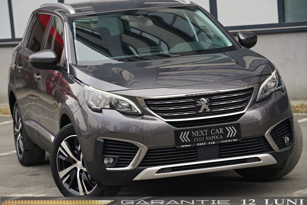 Peugeot 5008 GARANTIE 12 LUNI*DISTRIBUTIE*RATE*7 Locuri*Automata*Piele*Digital*Navi