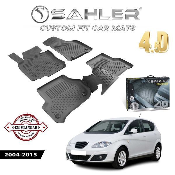 Гумени Стелки Sahler 4.5D за Сеат Алтеа/2004-2015г/Seat altea.