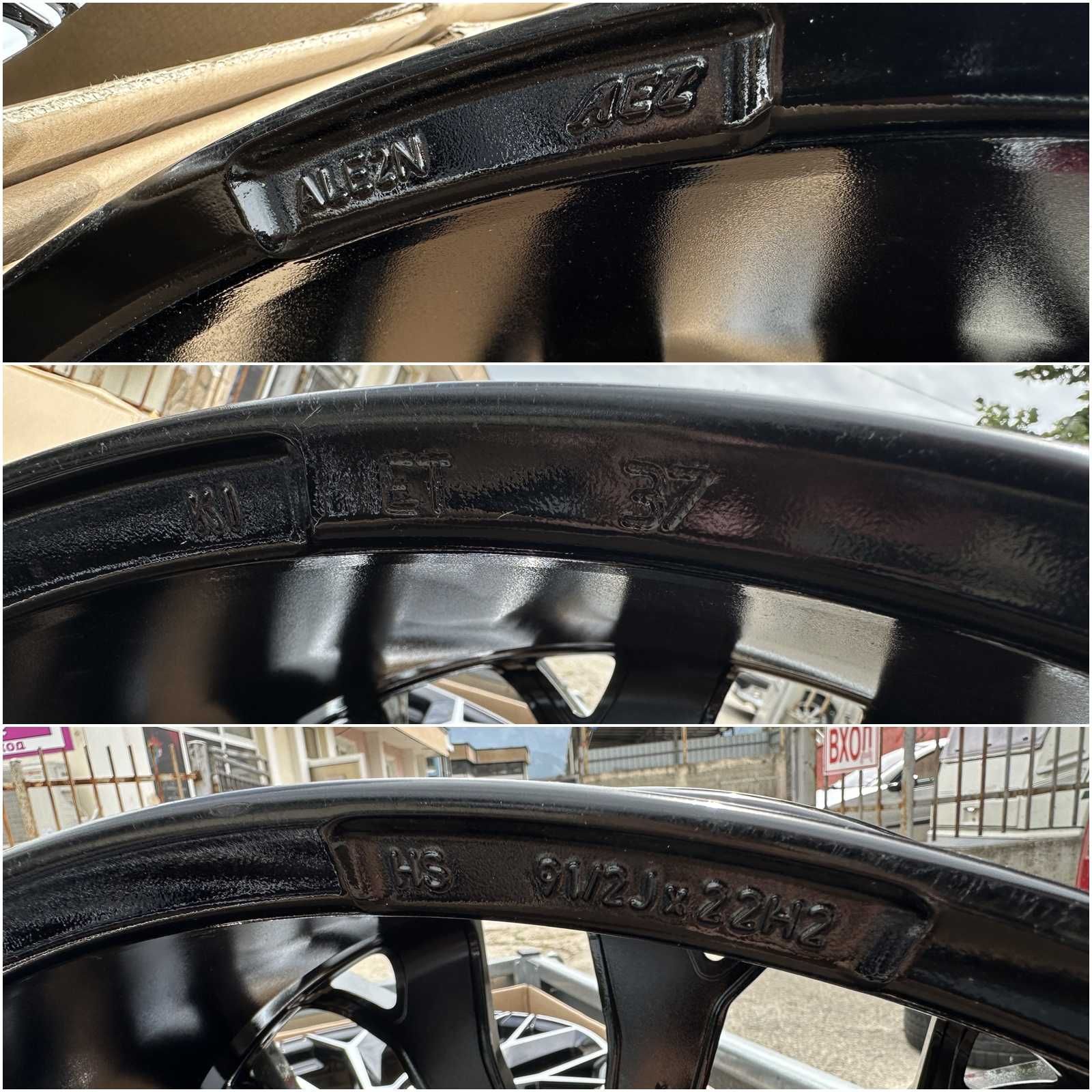 Нови Алуминиеви джанти 22" AEZ Leipzig Dark 5x112  Audi, BMW, Mercedes