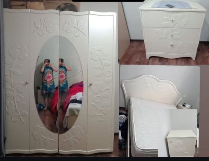 Спальный гарнитур  50000тг сандық 10000тг