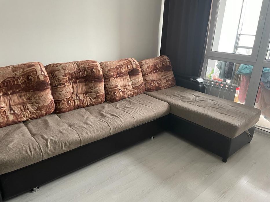 Диван угловой с механизмом поднятия, диван для квартирантов