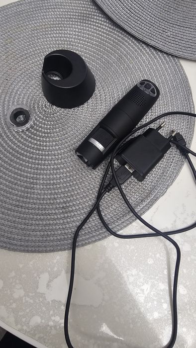 Videodermatoscop MIC WIFI cu USB si polarizare digitala